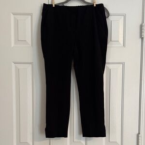 J. Jill Black Straight-Leg Pants